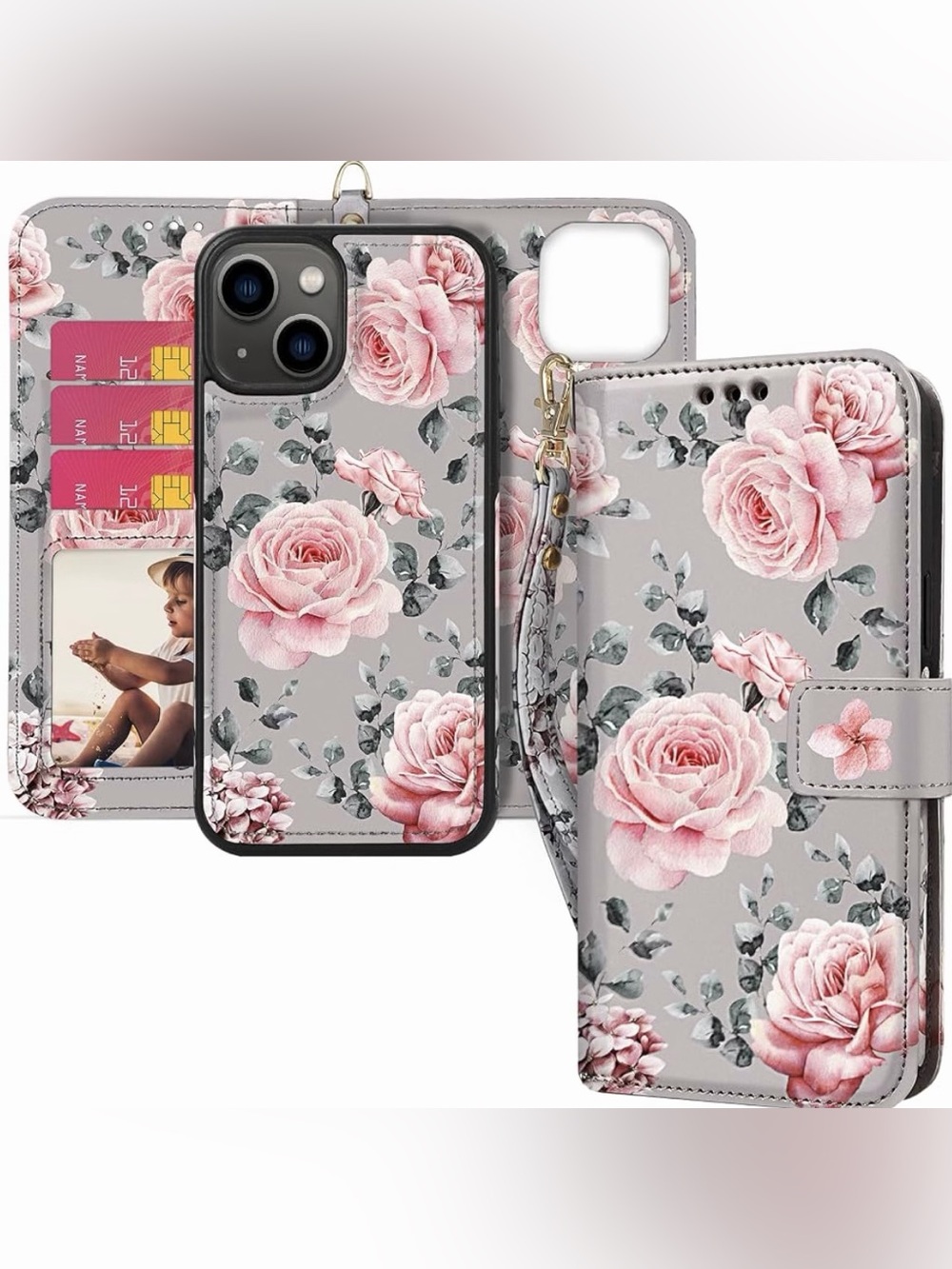 iPhone 13 case and wallet